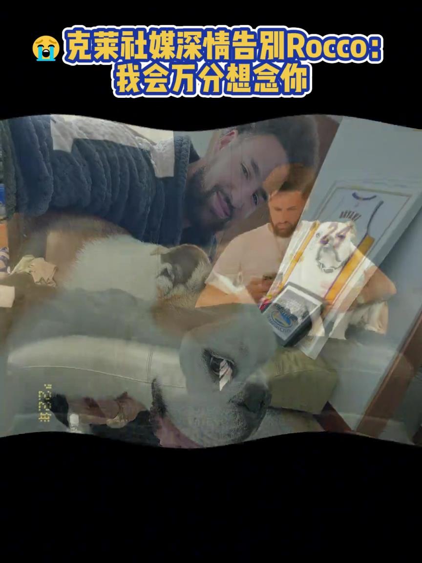 我會萬分想念你!克萊社媒深情告別Rocco